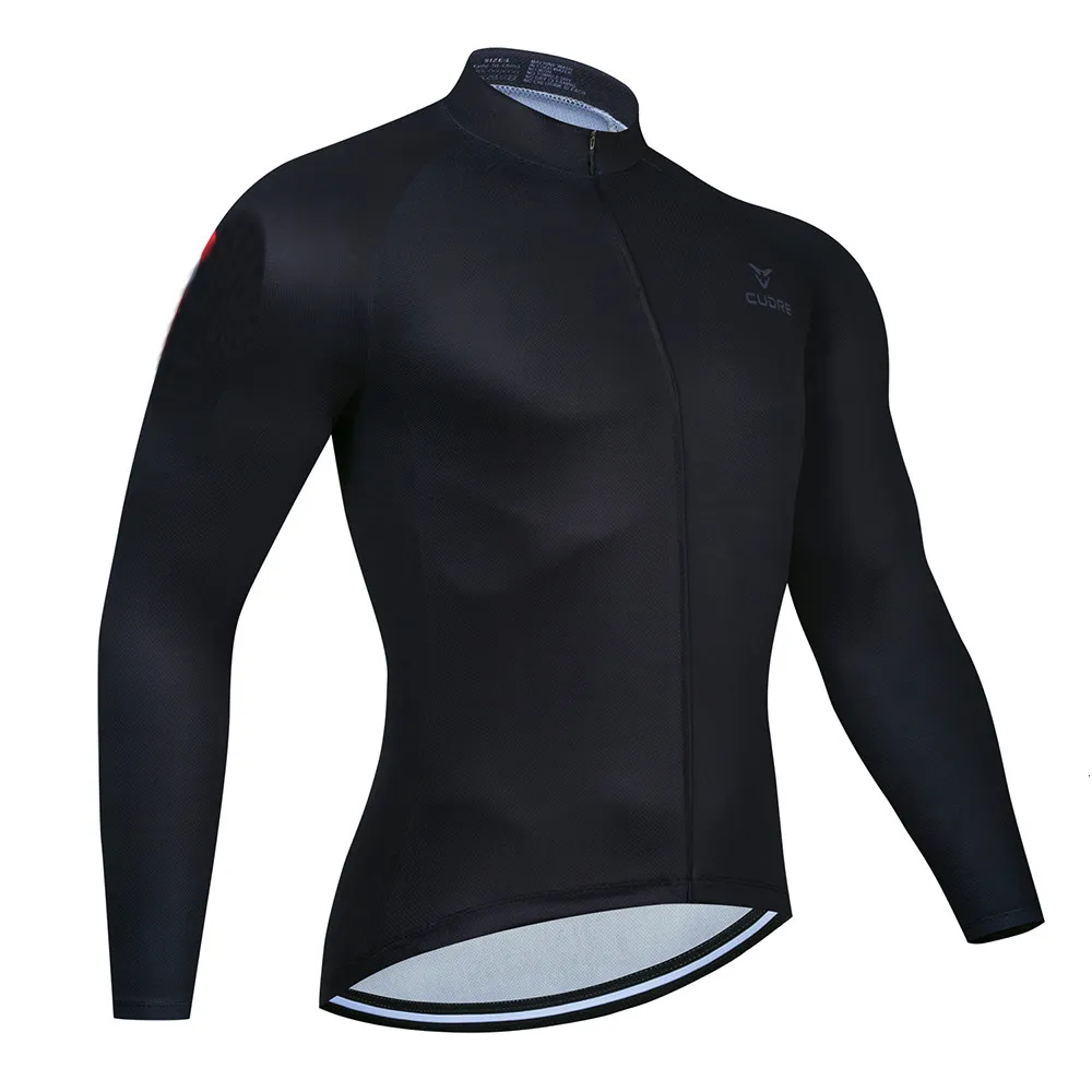 Cycling Shirts Tops Autumn Long Sleeve Cycling Jersey Cycling Clothing Sports Breathable Jersey Coat Men Road Bike MTB Pants Trousers 230601