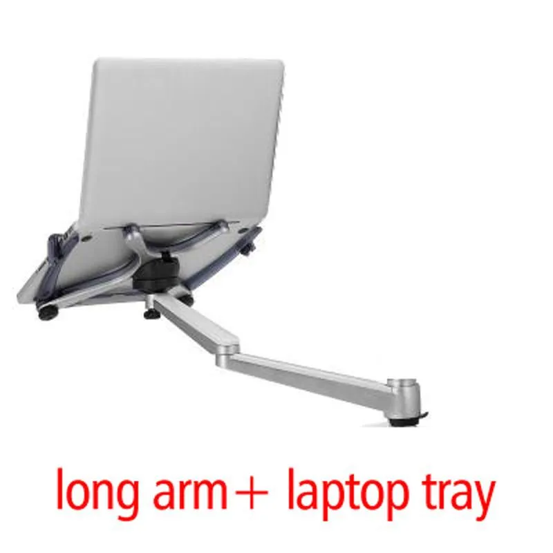 Stå lång arm+bärbar datorbricka för OA7X/OA3/OA8Z/OA4S/OA9X Laptop Mount Holder Parts Accessory