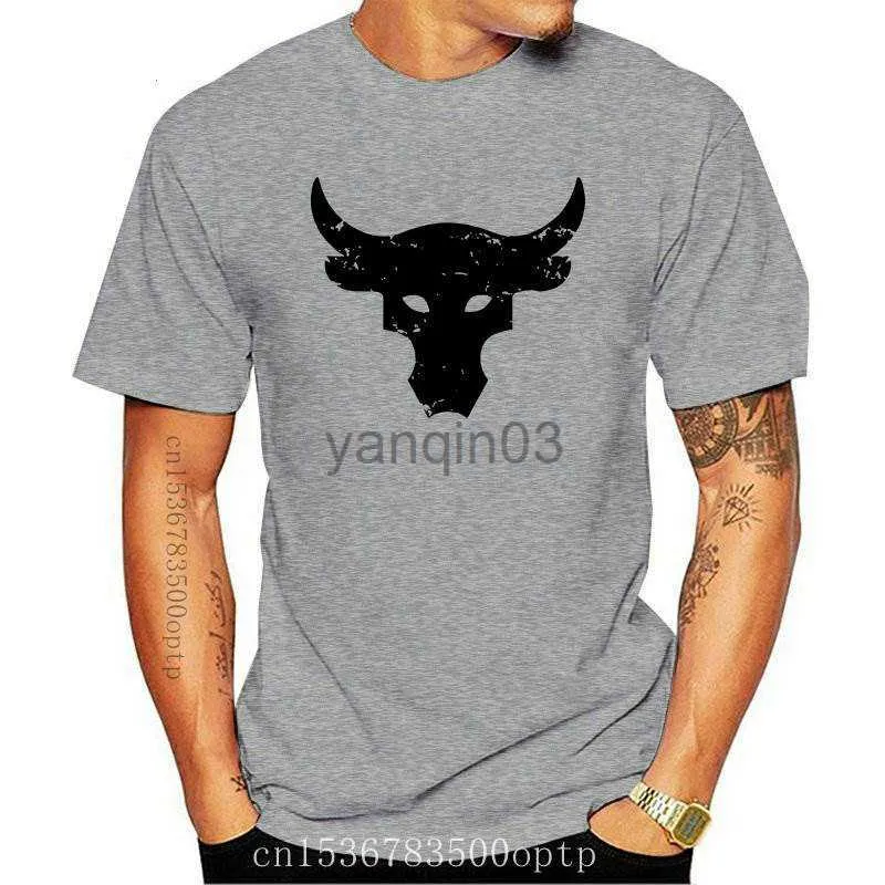 T-shirty męskie Modna Brahma Bull The Rock Project GYM USA Rozmiar S M L XL 2xl 3xl T-shirt EN1 Street Wear koszulka J230602