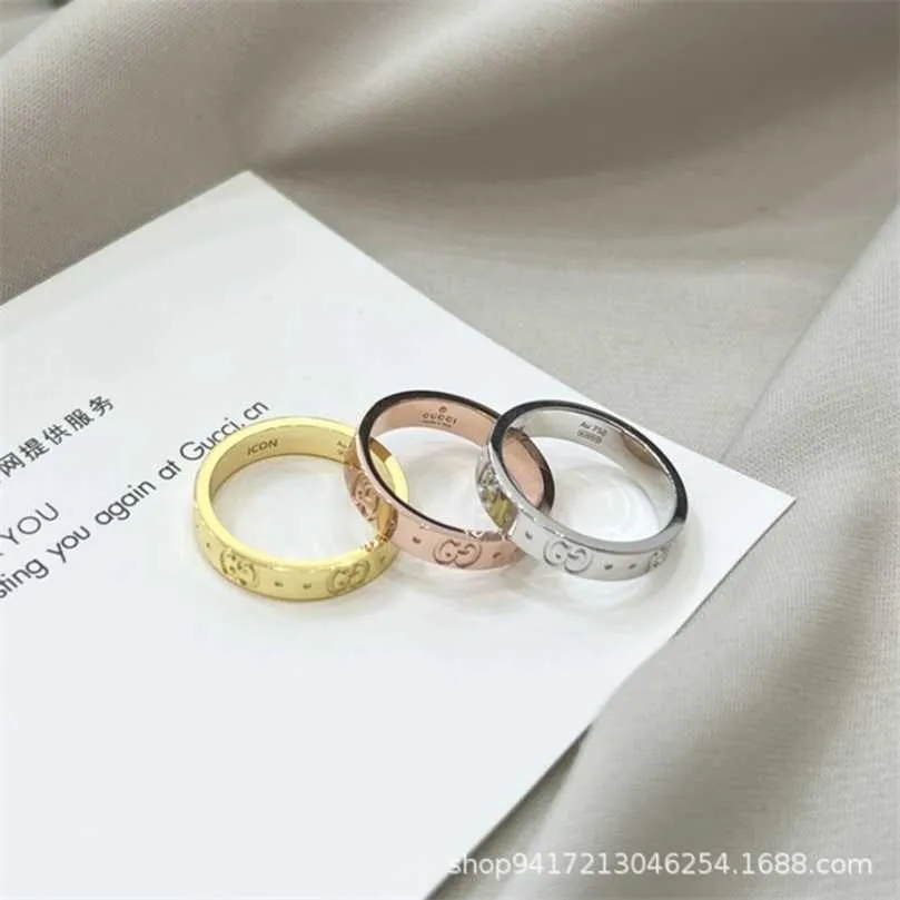 50% rabatt designer smycken armband halsbandsring CNC Craft Ring Platinum Rose Gold Sterling 925 Parring