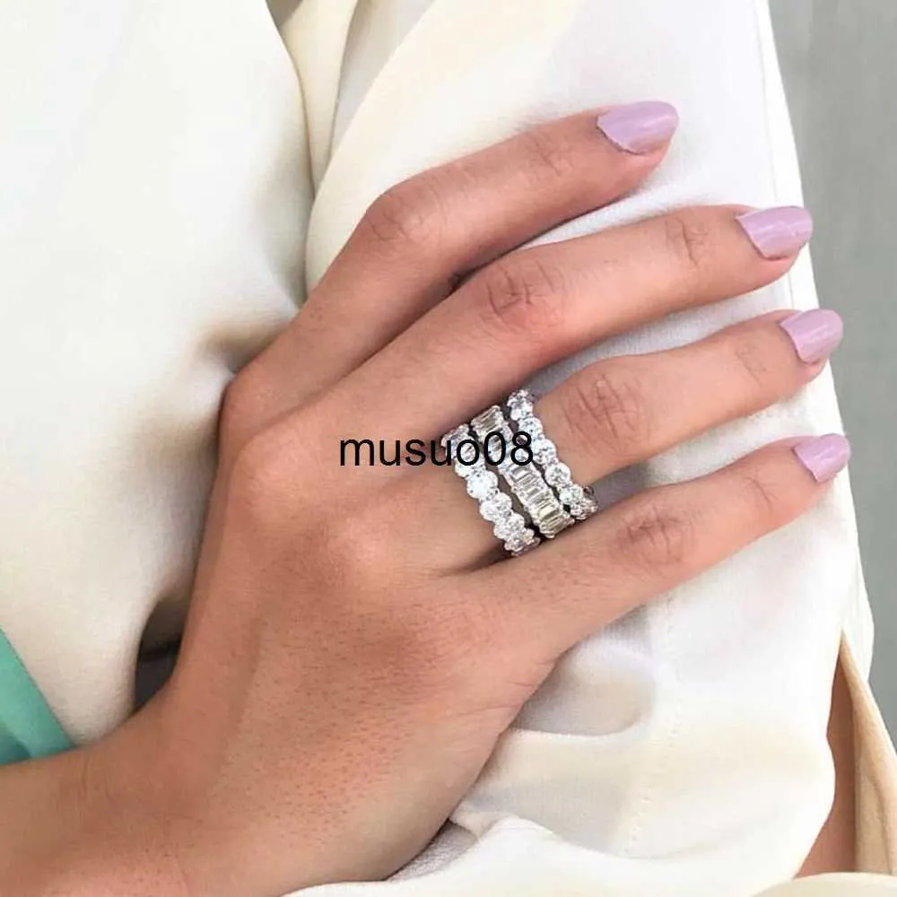 925 Silver Square Simulated Diamond CZ Baguette Diamond 925 Silver Square Simulated Diamond CZ Baguette Diamond