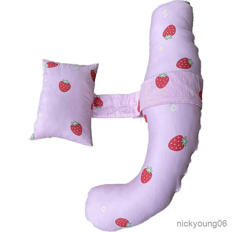 Maternity Pillows Adjustable Support Pillow Cotton Pregnancy Nursing Waist Full Body Bedding Cushion Cute Printed Pregnant