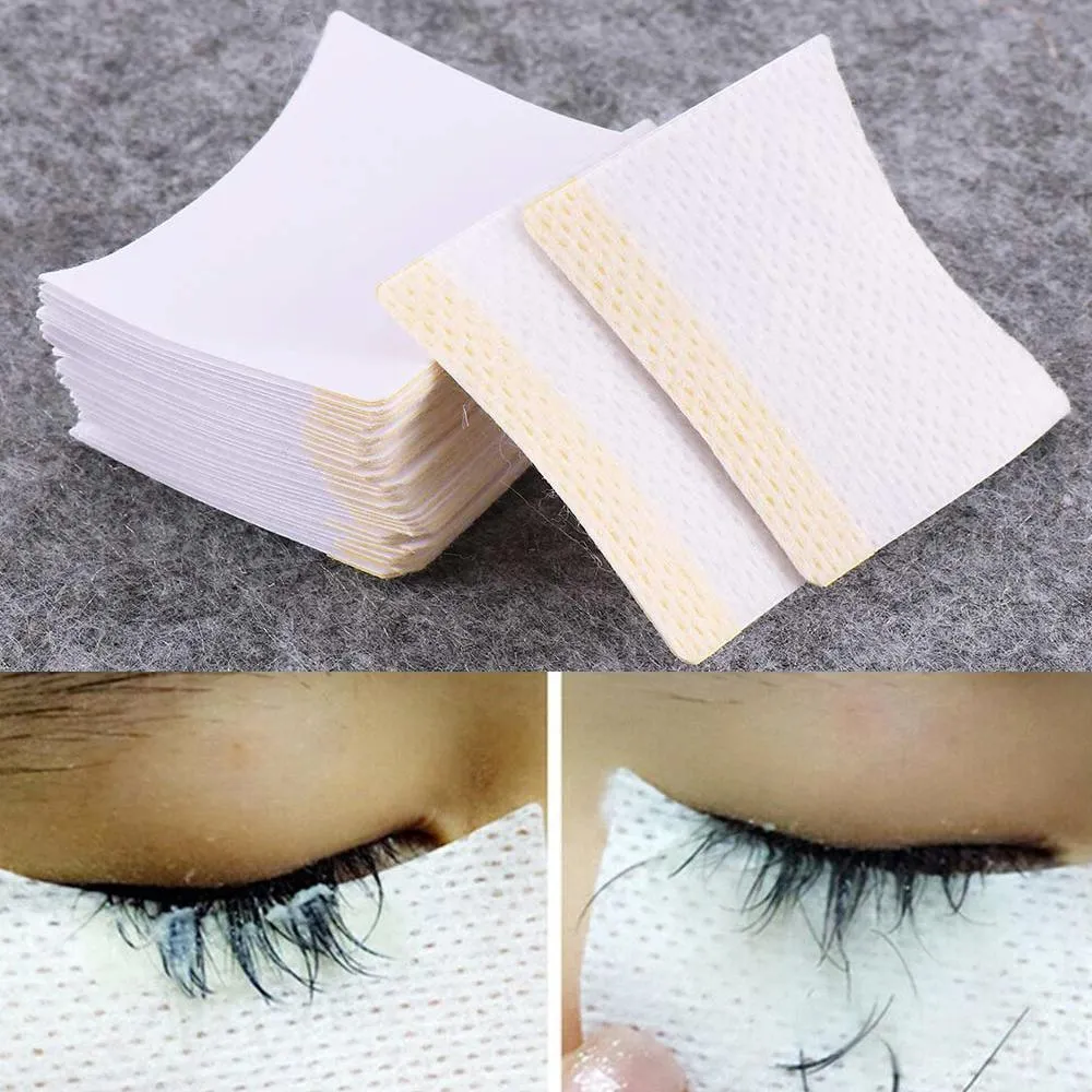 Tools 40Pcs Foam Sponge lash Patch Medical Tape Eyelash Extension Lint Free Eye Pads Under Patches For False Lashes Tape Tool Supply