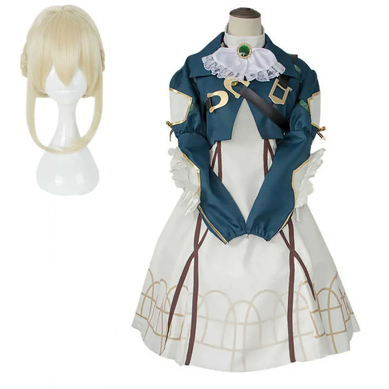 Anime Violet Evergarden Cosplay Maid Dress Set for Women Sleeveless  Polyester Halloween Prom Skirt from Dhgate Anime Costumes - price 127.7