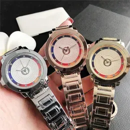 Fashion Brand Watches Women Girls Crystal Style Steel Metal Band Quartz Wrist Watch P79221S