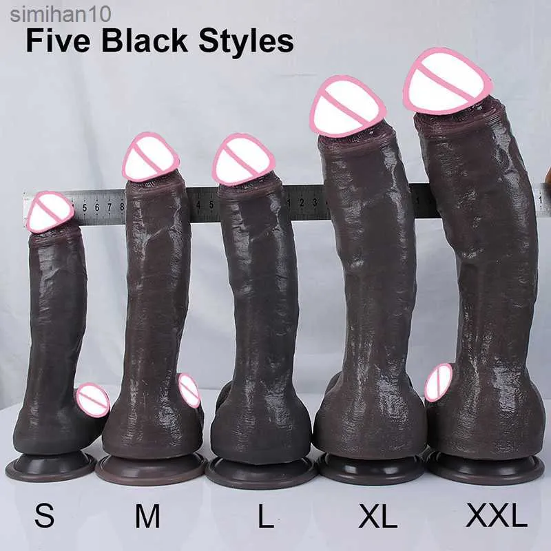 Thick Huge Thrusting Dildo Soft Anal Sex Toys Big Adult Penis Prostate Stimulator Dick Suction Cup For Woman Vagina Masturbation L230518