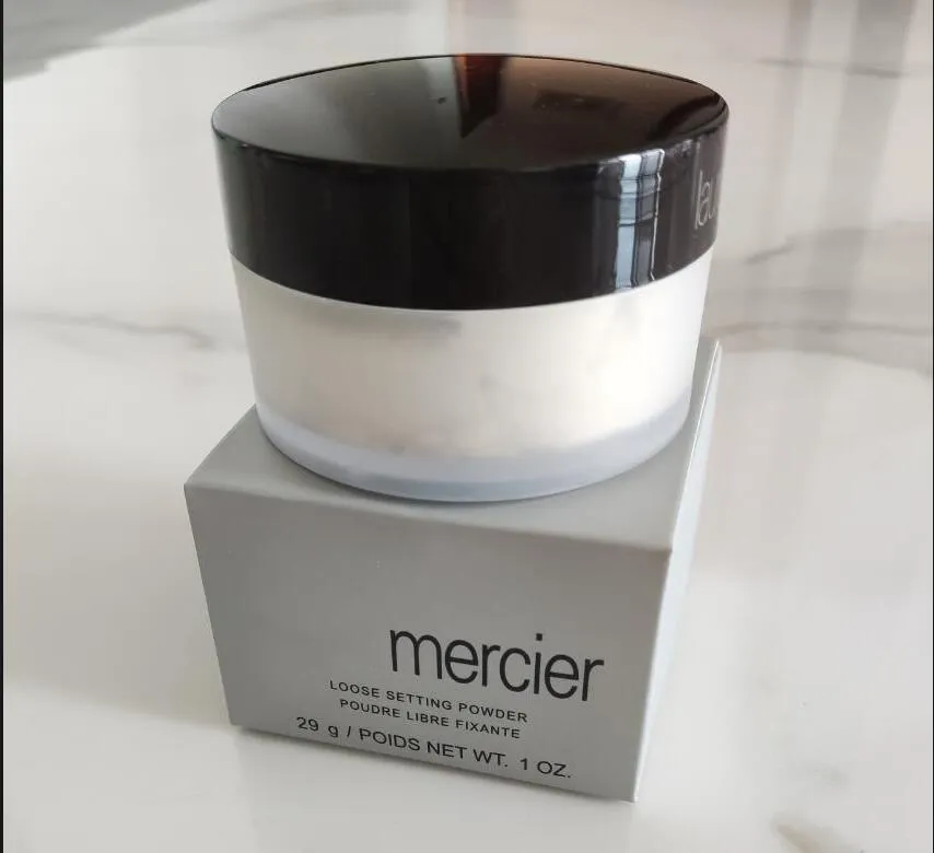 Marque L Mercer Poudre Libre Fixation Imperméable Longue Durée Hydratante Visage Poudre Libre Maquiagem Maquillage Translucide