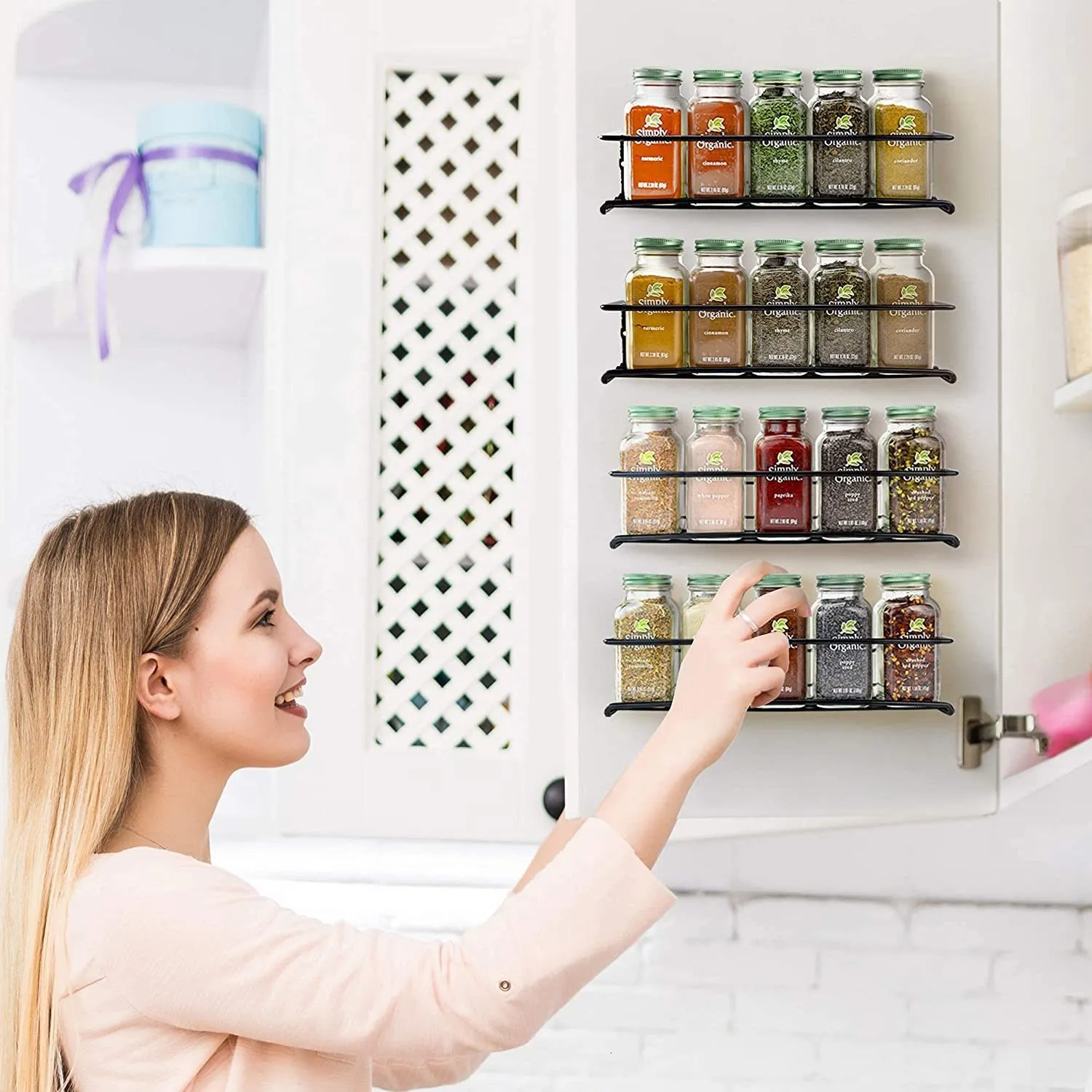 Hanging seasoning rack hotsell