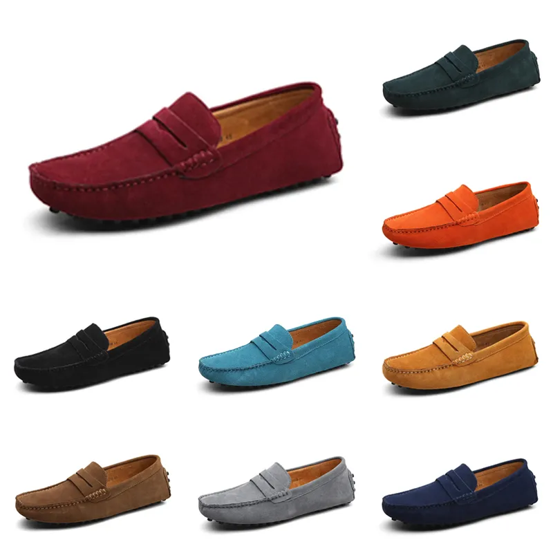 Casual Shoes Men czarny czerwony pomarańczowy ciemnozielony niebieski szary trenerze męskie Treny sportu na zewnątrz Color54