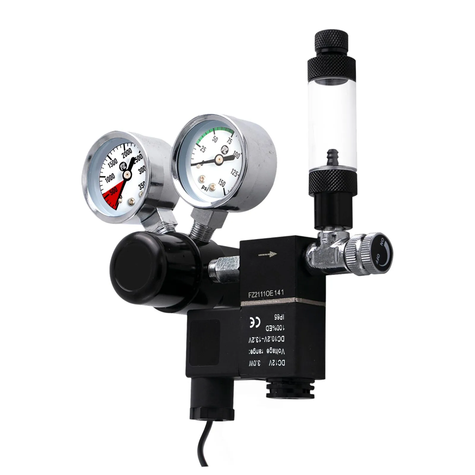 Sprzęt Aquarium CO2 Regulator DC Elektromagnesu