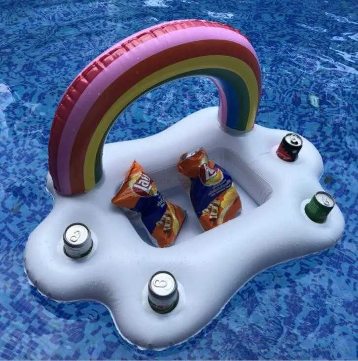 2 Portavasos Para Piscina - Soporte Para Bebidas En El Borde De La Piscina, Accesorio Verano, Playa Y Fiestas