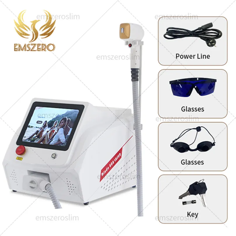 NEW Other Beauty Equipment Factory Price 2000W Ice Platinum Diode Laser Epilator 755 808 1064 Facial Painless Hair Removal Machine 3 Waves