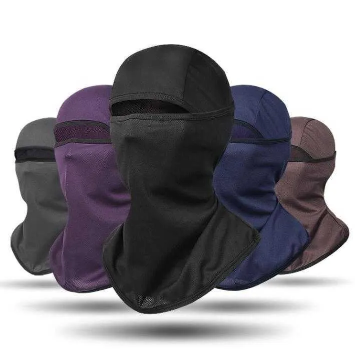 Windproof Full Face Balaclava Techwear Mask For Outdoor Sports UV