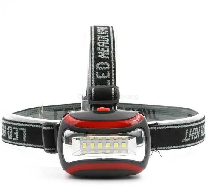 방수 6 LED 미니 코브 헤드 라이트 휴대용 3 모드 낚시 야외 캠핑 하이킹 라이딩 유니버설 헤드 램프 회전 헤드 손전등 램프