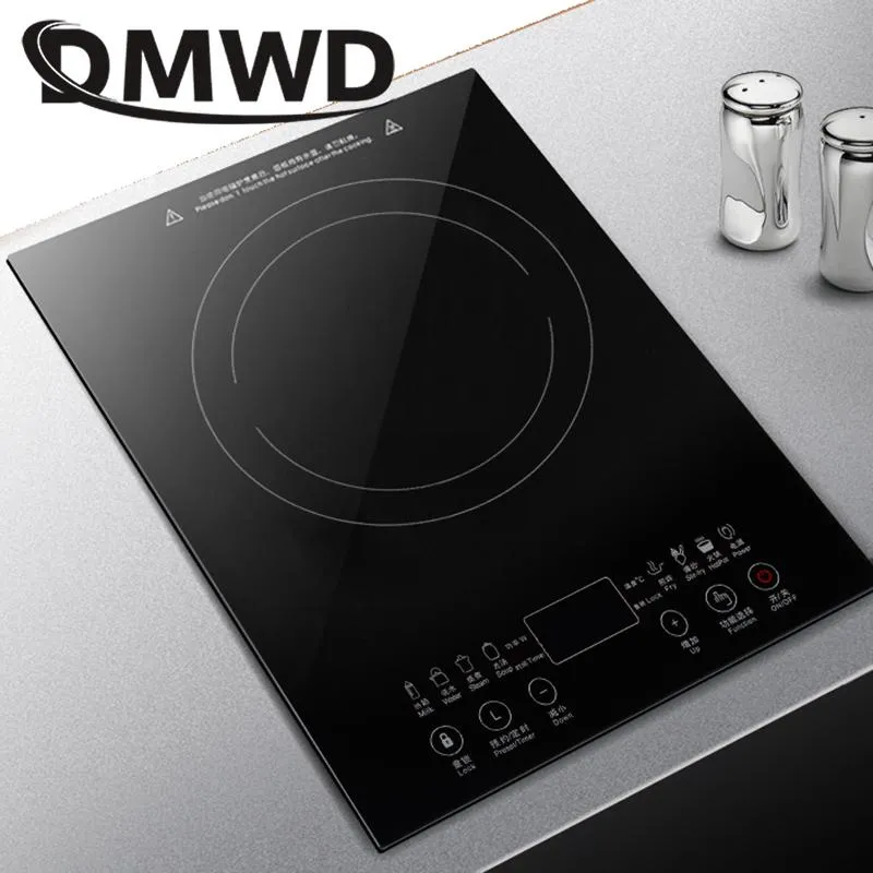 Apparater DMWD Desktop Bulitin Electric Ceramic HOB Burner Electromagnetic Induction Cooker Embedded HotPot Heat Poise Cooktop Oven EU