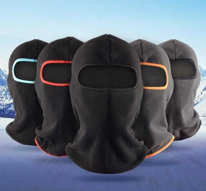 capuz balaclava de lã térmica de inverno chapéus quentes ciclismo máscaras de pescoço de esqui capuzes chapéus de paintball balaclava máscara facial máscaras faciais completas