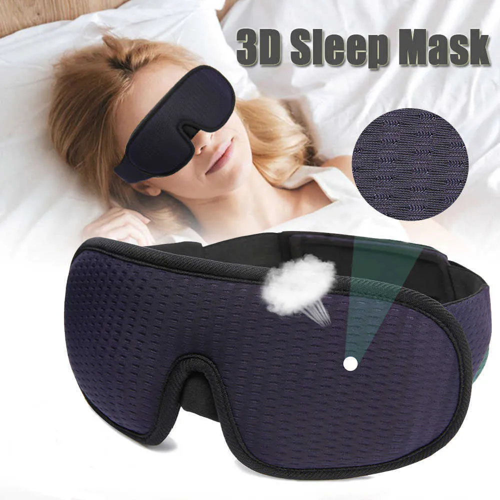 Maschere per dormire Maschera per dormire 3D Benda per dormire Aiuto per dormire Benda sull'occhio Copertura per gli occhi Cerotti per dormire Visiera Maschera per il viso traspirante Maschera per gli occhi Assistenza sanitaria per il riposo J230602