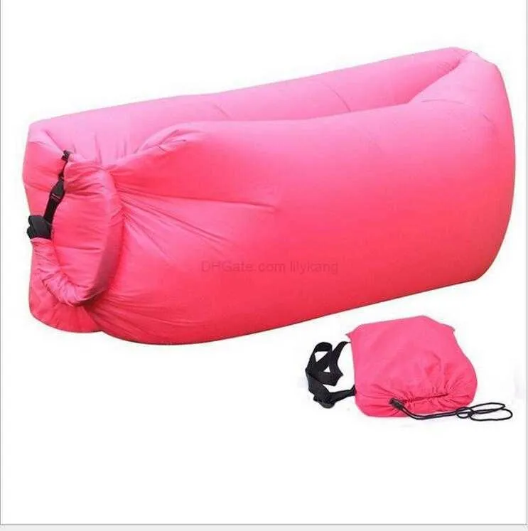 Portable Waterproof Inflatable Camping Sofa With Lazy Bed And