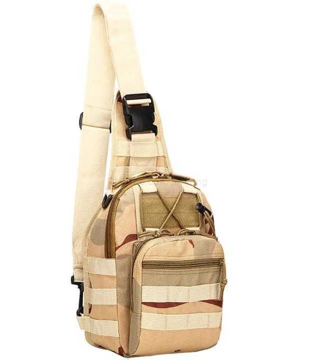 En plein air Tactique Armée Militaire Épaule fronde packs Femmes Hommes Sac À Dos Sacs À Dos Gym Sport Camping Voyage Escalade Poitrine Sac En Gros