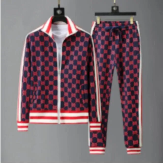 Mens Tracksuits مصمم الأزياء غير الرسمي الفاخرة G Letter Tracksuitsr Tops Men Pants Lawging Treasable Resport Suite Suite من قطعتين