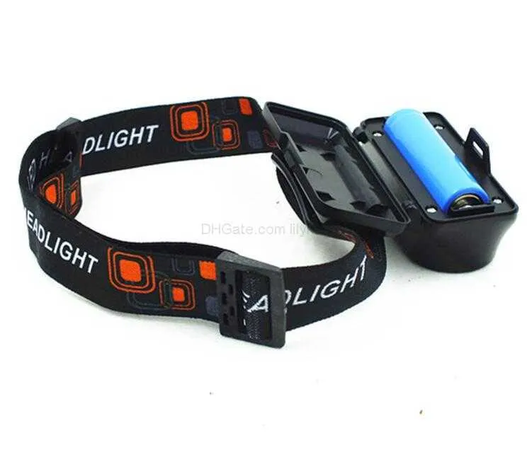 Multi-function USB charging headlamp with 18650 battery USB charger Outdoor camping emergency battery headlights 6 mode COB lamp flashlight