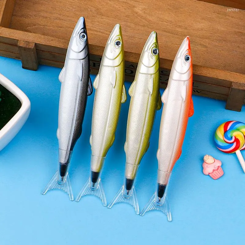 1Pc Random Cute Kawaii Sea Salt Fish Stationery Creative Ballpoint Pen Office School Supply Novelty Funny Love Writing Gift