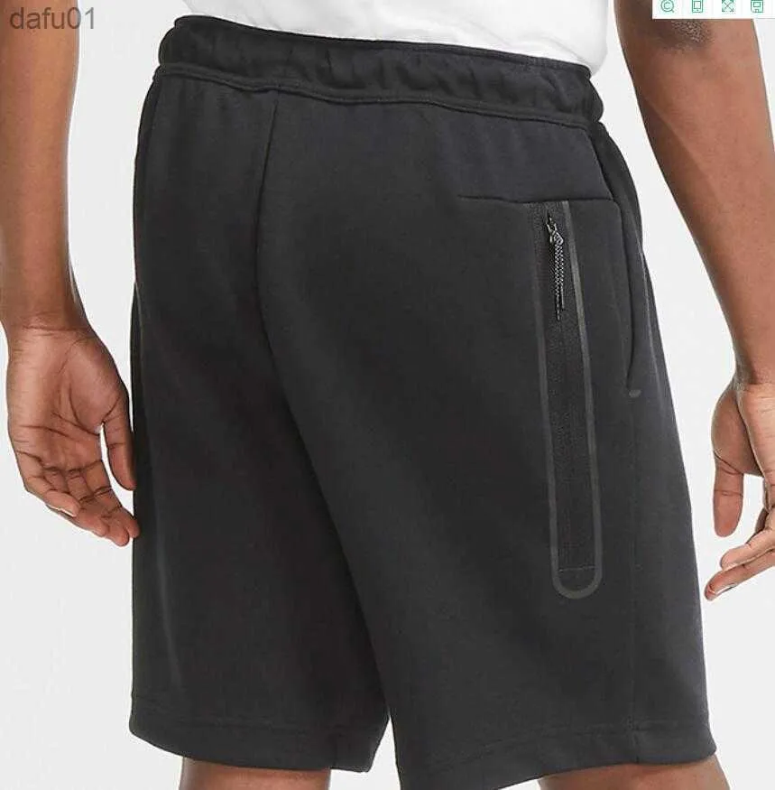 Designer New Season Mens Shorts High Quality Tech Fleece Mens Shorts Reflective Zip Sweatpants Oversize S-XXL L230520