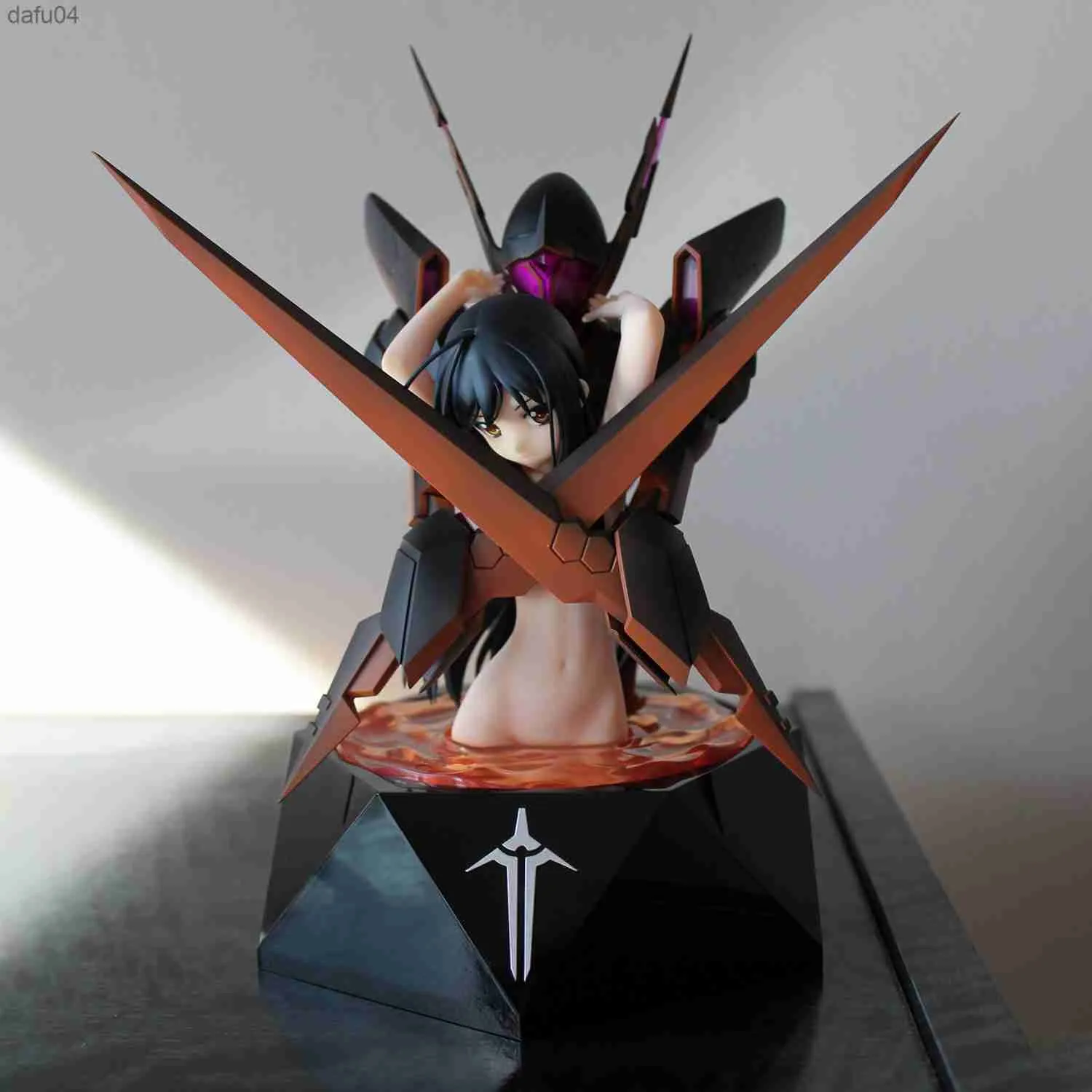 20cm Accel World Kuroyukihime Death by Embracing Hentai Figure PVC Sexy Girl Model Toy Adulto Anime Action Dolls Collection Model L230522