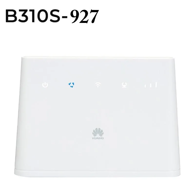 ルーターのロック解除Huawei B310S927 LTE FDD 1800/MHz TDD 2300M WIFIモバイルワイヤレスVoIPルーター + 2PCSアンテナ