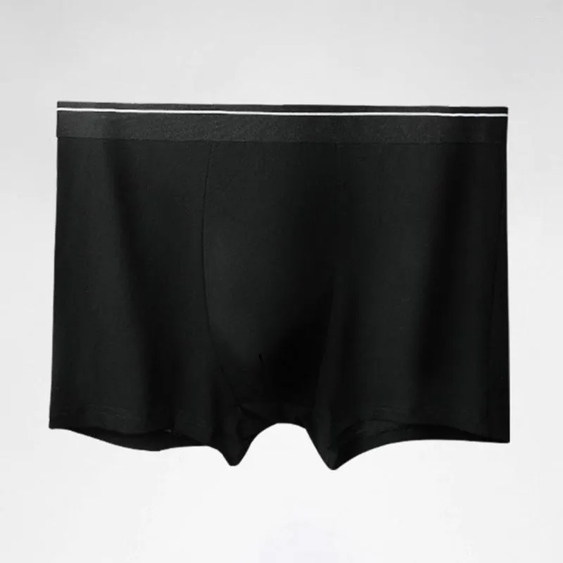 Onderbroek Stijlvolle Heren Ondergoed Comfortabele Boxers Effen Kleur Zomer Naadloze Slipje Sportkleding