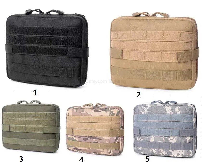 Sac médical d'extérieur, Kit de survie d'urgence de l'armée, Molle tactique  l, Kit médical de premiers secours EDC, sac de rangement de médicaments  étanche