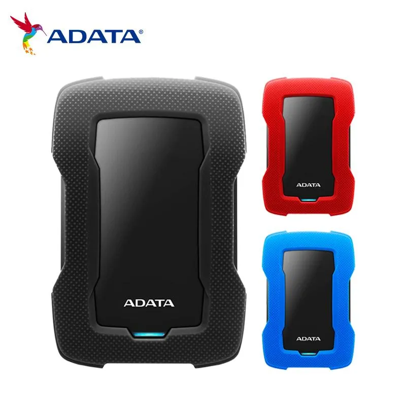 Azionamento Adata HD330 USB 3.2 Drive mobile Hard Auroproof e fotografia esterna resistente agli urti Viaggi 3.0 1 TB 2 TB 4TB 5TB HDD