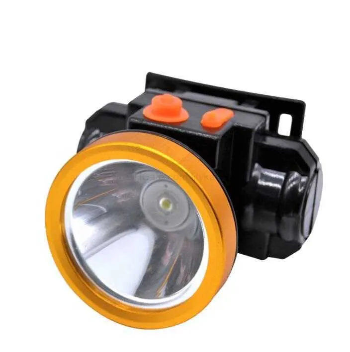 Portable outdoor headlamp with battery charger