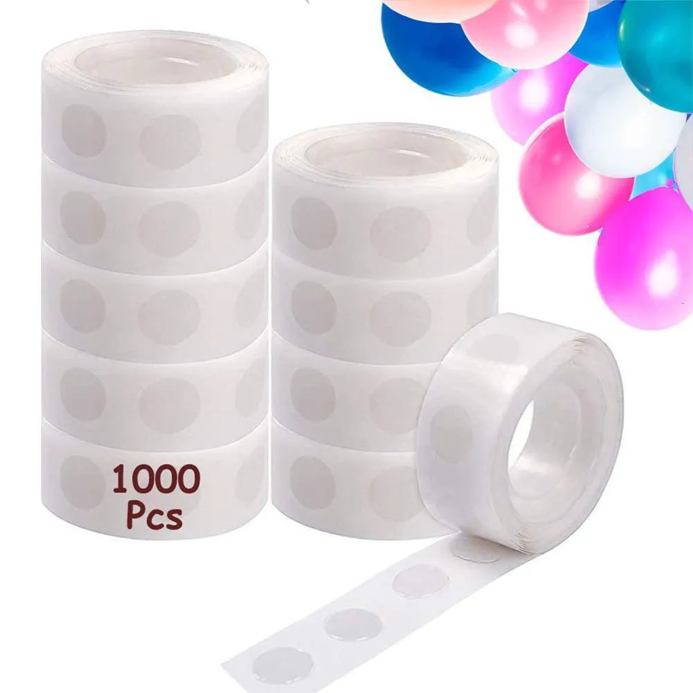 10 Roll Double Sided Adhesive Dots Balloon Tape Glue For DIY Crafts,  Weddings, And Birthdays Transparent And Removable From Bian10, $2.28