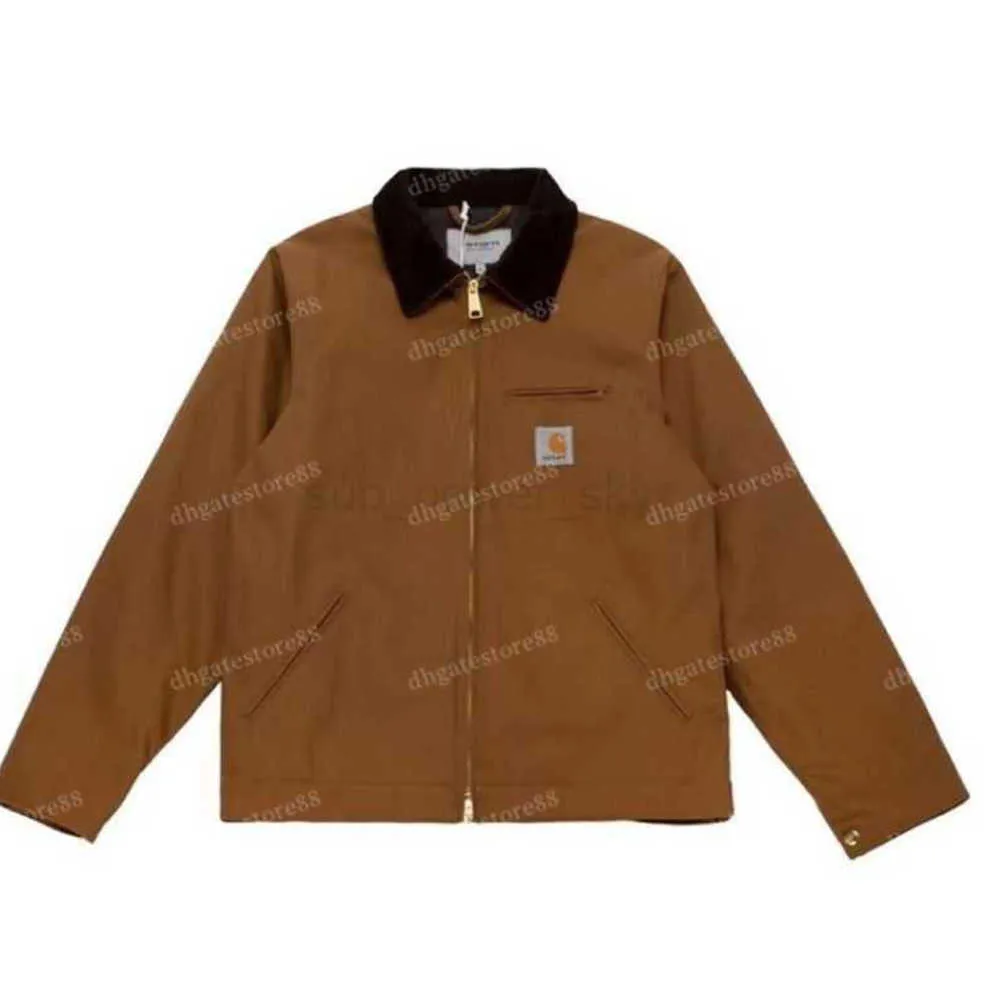 Carhart Designer Mens Jackets Wip سميكة ديترويت الأمريكية عمل الملابس القطن سترة الرجال الرجال زوجين الزوجين تصميم الحركة 985ESS