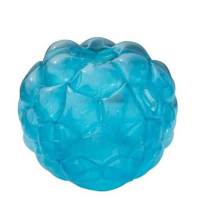 60cm corps gonflable balle pare-chocs balles à bulles d'air en PVC sports de plein air jeu pour enfants balles tampons à bulles activité de plein air balle zorb roulante