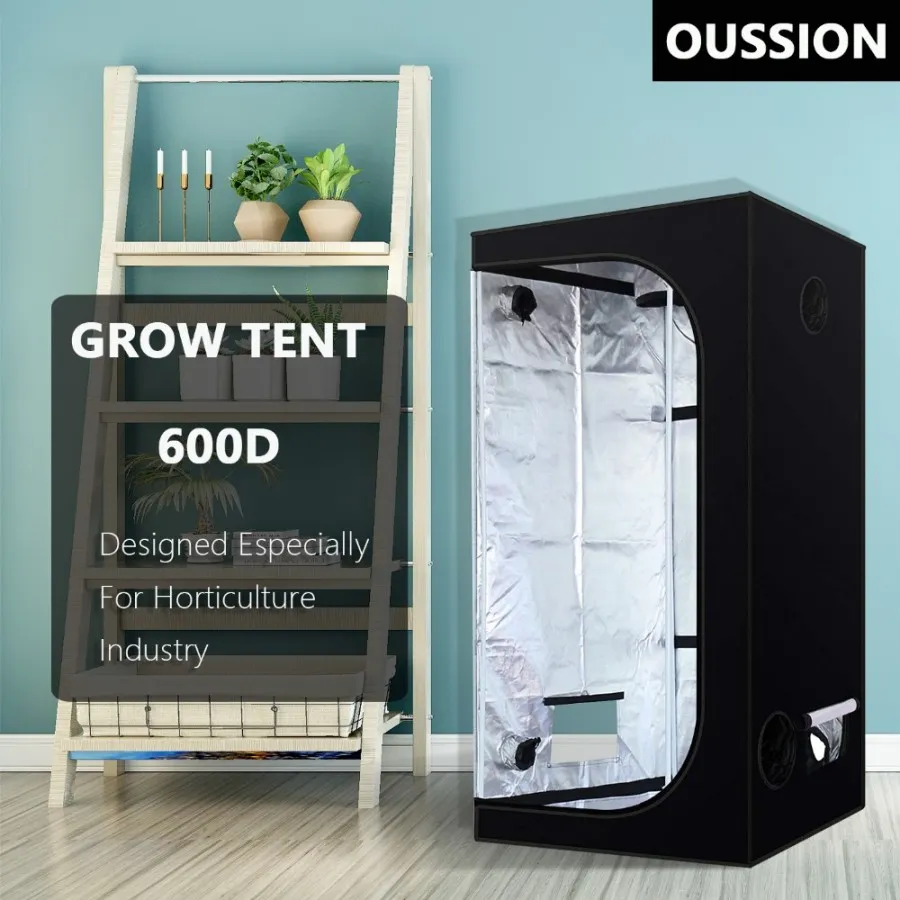 Plant Grow Lights Tent 60/80/100/120/150/240CM Indoor Grow Room Home Reflective Mylar For Hydroponics Greenhouse Oxford Plant Light Tent