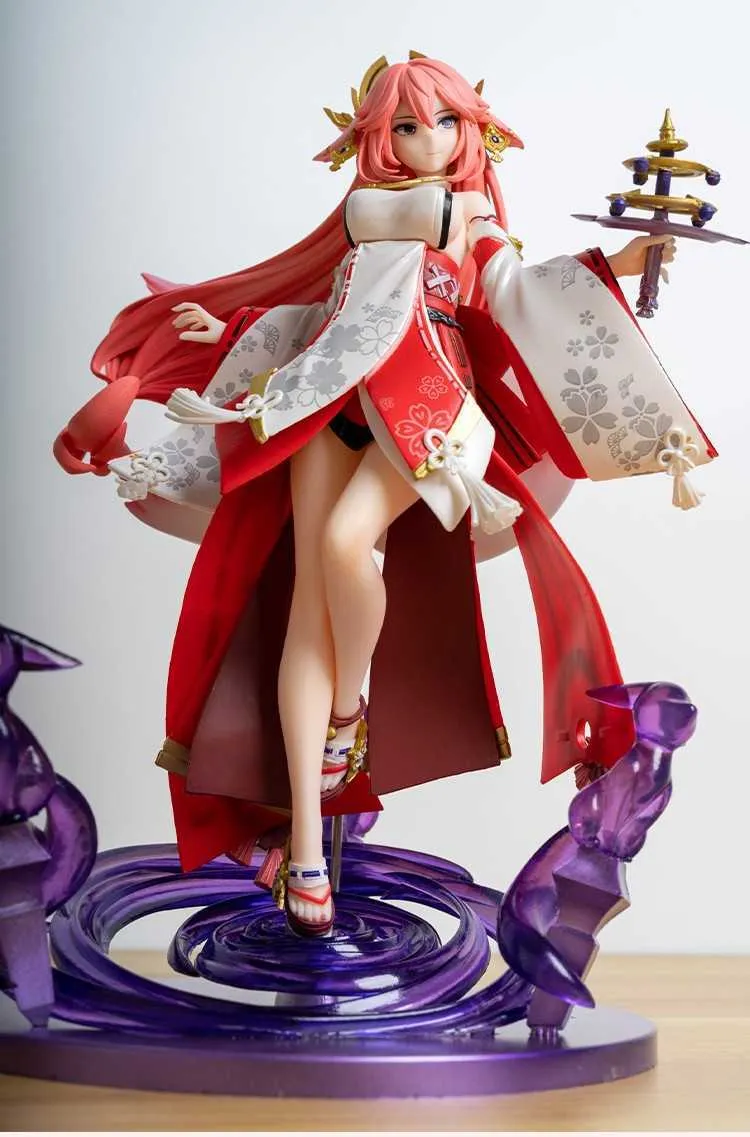 Yae Miko Genshin Impact PVC Figure 26cm Sexy Fanatic Anime Store Girl