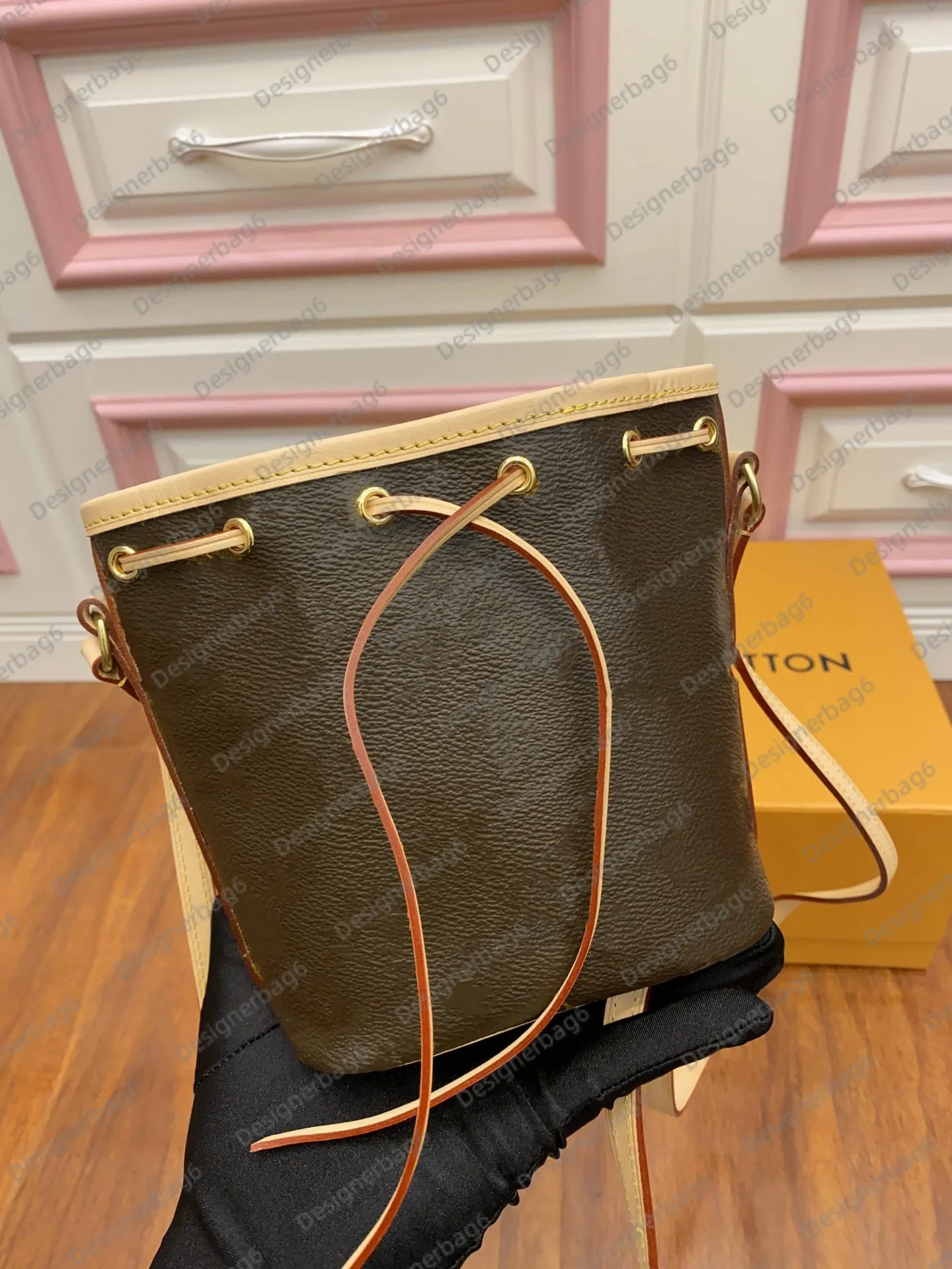 10A Borse a tracolla a tracolla Borsa di alta qualità Borsa con coulisse Portamonete Portachiavi Borsa donna Moda Casual Designer Luxury NANO MINI