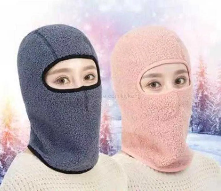 NIEUW Winter fleece warme maskers buitensporten fiets fietsen winddicht stofdicht volgelaatsmaskers mode winter skimasker hoed voor mannen vrouwen