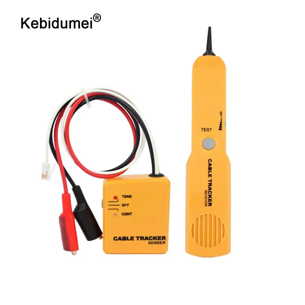 Tools Portabl Rj11 Network Phone Telephone Cable Tester Toner Wire Tracker Tracer Diagnose Tone Line Finder Detector Networking Tools