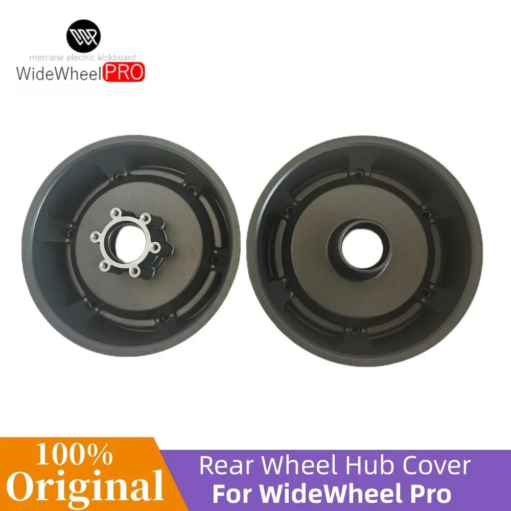 원래 Mercane Widewheel Rear Wheel Hub Cover Hubcaps 전기 스쿠터 와이드 휠 프로 킥 스쿠터 액세서리