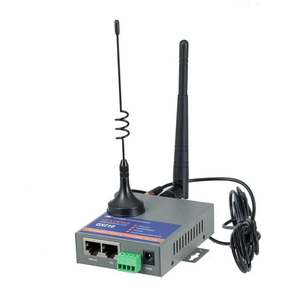 Routery M2M Industrial Cellular 3G 4G LTE Modem Router z Ethernet VPN WiFI SIM Glotka serial RS232 RS485 Port