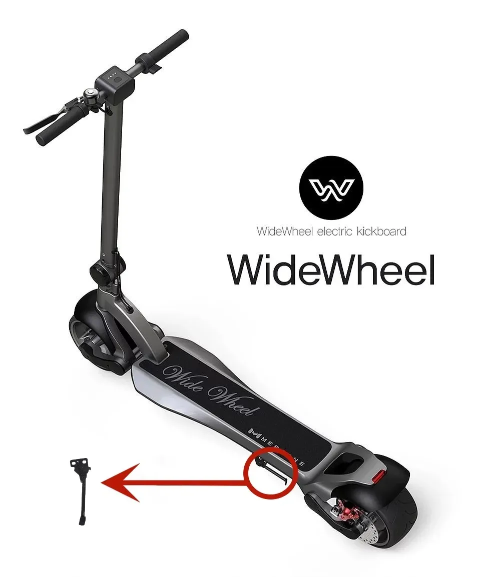 Pièces de Scooter électrique de béquille de roue large d'origine Mercane accessoires de Support WIDEWHEEL Pro