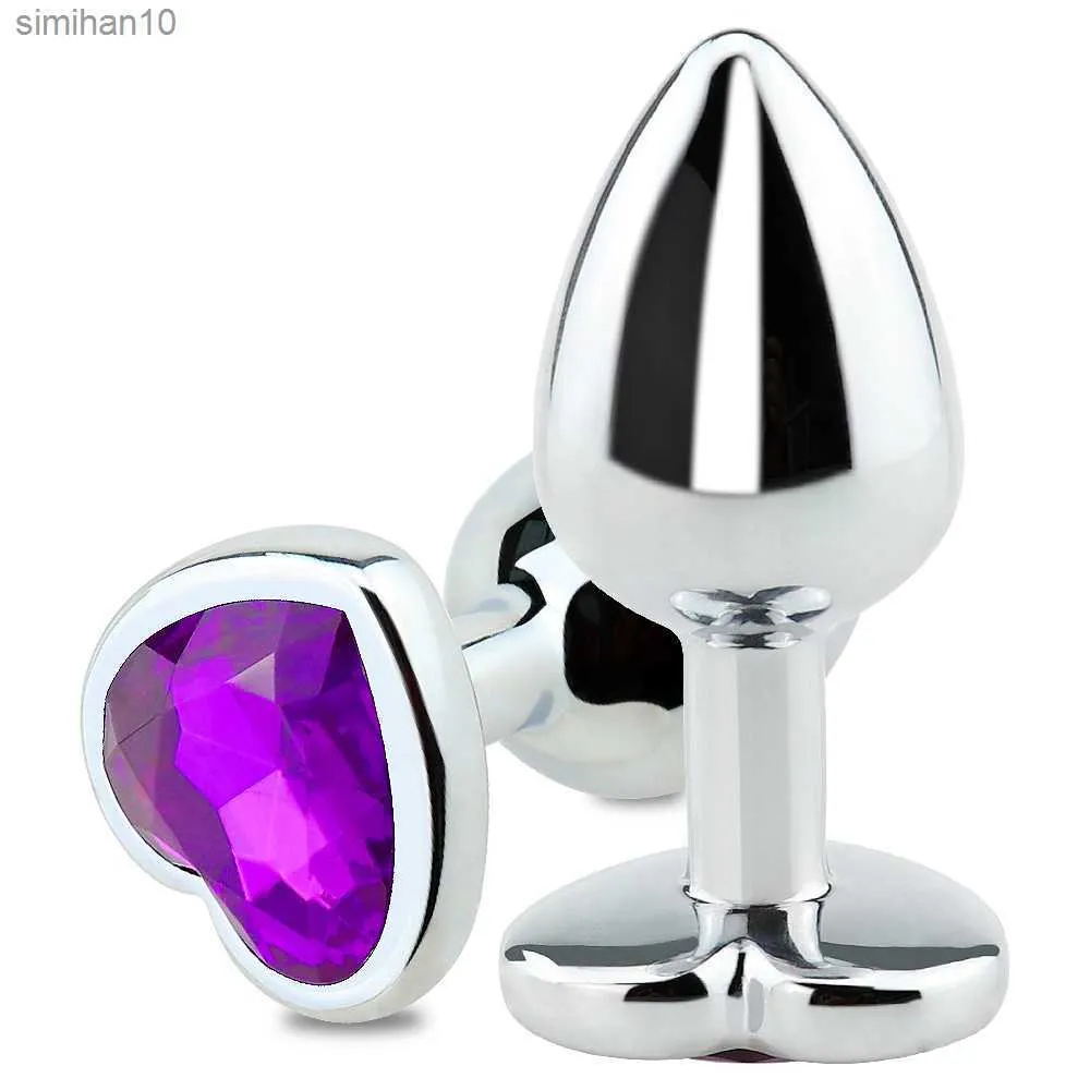 Wool Yarn Butt plugs Anal Plug Metal Sex Toys For Men/Women Anus Massager Crystal Diamond Jewelry Waterproof Adult Erotic For Masturbation L230518