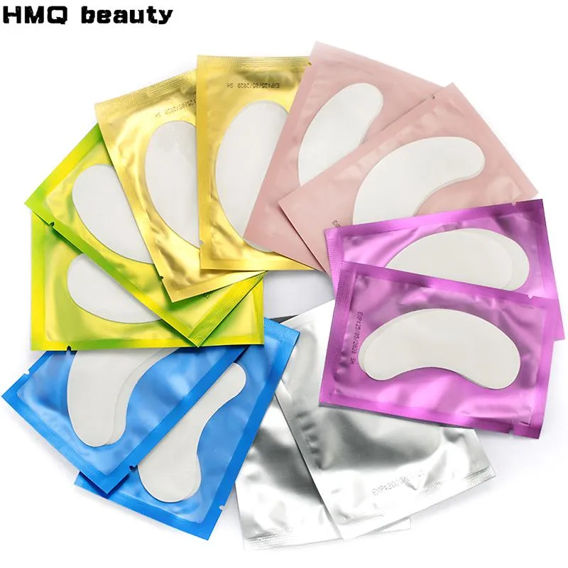 Brushes 10/20 Pairs Eyelash Extension Patches Under Eye Pads For Grafting Eyelashes Paper Eye Gel Sticker Wraps Lash Patch Makeup Tool