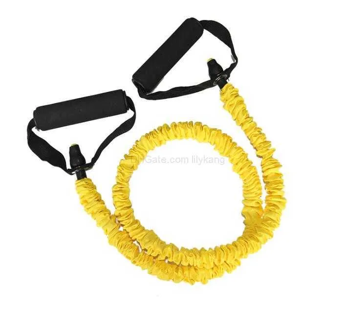 Kit de bandes de résistance de gymnastique multifonctionnelles Bandes de fitness Entraînement à la maison Bande élastique Ensemble d'extenseur de poitrine Pilates Yoga Équipement de bande de caoutchouc Alkingline