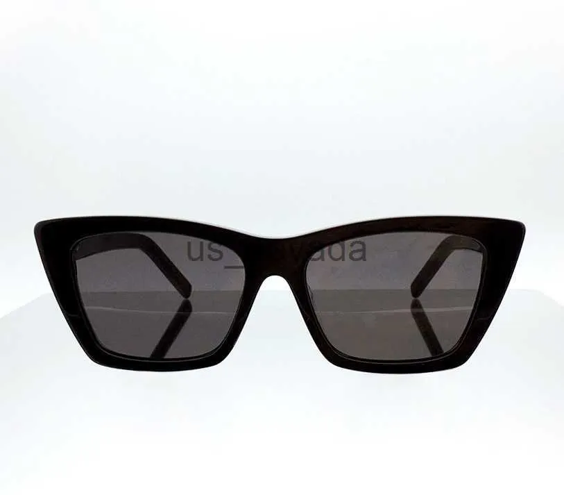 Солнцезащитные очки 276 с слюдами солнцезащитные очки Популярные дизайнерские женщины модные ретро -ретро -формы глаз каркасные очки летний отдых в диком стиле.