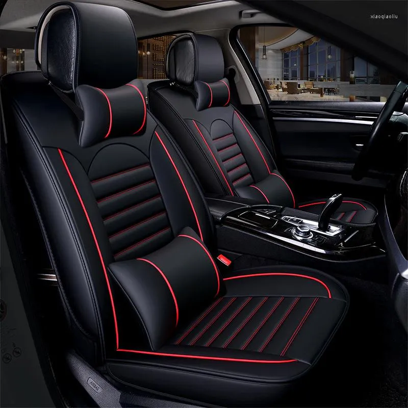 Bilstol täcker läder universellt för Geely Emgrand EC7 GX X7 Fe1 Styling Automobiles Interior Auto Cushion