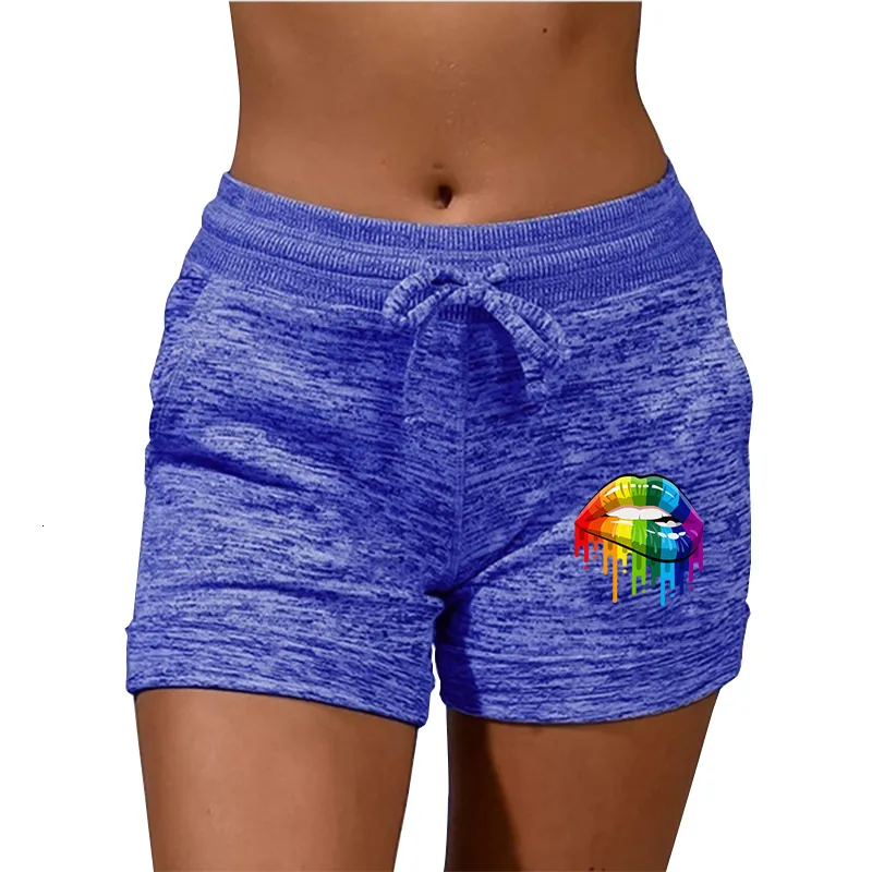 Breathable Seamless Workout Shorts Women With Kiss Lip Pattern For Summer Workouts And Fitness Quick Dry Beech Boardshorts For Sexy And Comfortable Look Style 230603 From Dao01 8.1 DHgate.Com